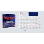 Rummikub Algne digitaalne lauam&auml;ng Israel Mahjong Puzzle Game Rummikub Tiles Family Travel sinine