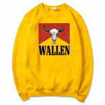 Unisex HoodieWallen ja Hardy dressipluus Wallen Bullhead Graafiline kapuuts Cowboy kantrimuusika kampsun Cowgirl Wallen Rodeo Crewneck dressipluusid L