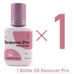 Clear Gel Remover Pro ripsmepikenduste liim 15g ripsmepikenduste liim Korea eemaldaja kunstripsmemeigi t&ouml;&ouml;riistad roosa