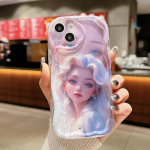 Armas silikoon&uuml;mbris Xiaomi Redmi Note 12 11 10 Samsung A54 A24 A14 Oppo A78 A58 A38 Infinix Note 30 Pro Funda Princess Girls Cover jaoks Pehme TPU kaitseraud Infinix Hot 10 Play