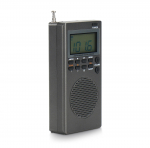 FM-raadio digitaalne kaasaskantav stereok&otilde;lar MP3-helim&auml;ngija K&otilde;rge helikvaliteediga must