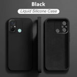 Ruudukujuline vedel silikoon&uuml;mbris Xiaomi Redmi 12C kaamera objektiivi kaitse&uuml;mbrisele Redmi 12C 12 C telefoni p&otilde;rutuskindlale &uuml;mbrisele. Redmi 12C