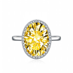 POMOiii avatavad muudetava suurusega s&otilde;rmused naistele, tsirkoonist kihluspeole peened ehted Adjustable Opening roheline