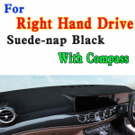 Porsche 911 991 2012-2019 armatuurlaua katte armatuurlaua isolatsiooniga p&auml;ikesekaitsekreemi kaitsepadja kaunistused jaoks Right Hand Drive must