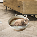 Kass Bed Basket House Pestav hingav Vastupidav talv suvi k&otilde;ik aastaajad koos eemaldatavaga Small