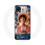 &Uuml;mbris Samsung Galaxy A22 5G One Piece Luffy plakatitegelaste kunsti 1. hooaja jaoks