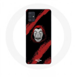 Samsung Galaxy A51 &uuml;mbris la casa de papel maski maalimine