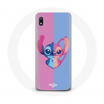 &Uuml;mbris Samsung Galaxy A10 Stitch ja ingelsinine roosa