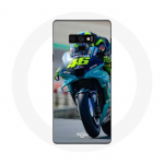 &Uuml;mbris Samsung Galaxy Note 9 Valentino Rossi kiirusdraiveri jaoks