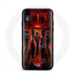 Iphone X Stranger Thingsi plakatimeeskondade f&auml;nnikunsti 4. hooaja &uuml;mbris