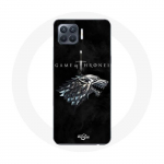 Coque pour Oppo A93 Game of Thrones Saison 8 Le Tr&ocirc;ne de Fer La maison Stark Logo L'hiver arrive