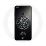 Huawei P8 Lite 2017 Troonide m&auml;ngu Targaryen tule ja vere &uuml;mbris