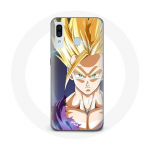 Coque pour Samsung Galaxy A20e Dragon Ball Manga Anime Sangoku Visage &eacute;nerv&eacute;