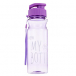 650 ml veepudel, suure mahutavusega kaasaskantav spordispordi veekann koos n&ouml;&ouml;riga v&auml;listingimustes kasutatava varustusega lilla