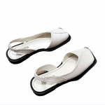 Suvised ruudukujulised plisseeritud elastsed sandaalid Mood naiste sussid Naiste kaevevarba sandaalid Naiste disainsandaalid 35 beež