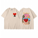 Bad Bunny UN VERANO SIN TI Graafika 2D Print Suvine O-kaelusega meeste/naiste T-s&auml;rk vabaaja puuvillane l&uuml;hikeste varrukatega pullover Unisex r&otilde;ivad L