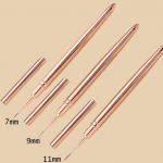 7/9/11/15/25 mm k&uuml;&uuml;nevooderduse pintsli komplekt k&auml;epide k&uuml;&uuml;nekunsti pliiatsi pintsli joonistamine jooned triibu v&auml;rvimine lillepliiats k&uuml;&uuml;nekunsti manik&uuml;&uuml;ri t&ouml;&ouml;riistad 11 15 25MM punane