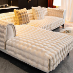 Pehme diivanipadi talvine paksendatud fliisist padi libisemiskindel diivani kate, kolm istekohta, &uuml;ks Imperial konkubiini katter&auml;tik 70*70