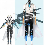 M&auml;ng Impact 3rd Kevin Kaslana Kevin Cosplay Cosplay Kost&uuml;&uuml;m Halloweeni R&otilde;ivad Mehed Naised Uus &Uuml;likond &Uuml;htne L