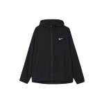 Nike &uuml;hev&auml;rviline logoga kapuutsiga lukuga jope meestele Joped Must FB7483-010 S black