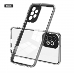 Telefoni&uuml;mbris Samsung Galaxy A13 A23 A33 A53 A73 A32 A52 A51 A04 A14 A24 A34 A54 A25 &uuml;mbrised kaitseraua kaitse l&auml;bipaistev kate Samsung A04 must