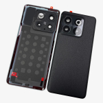 Oneplus 10T CPH2415 tagumine akukate koos kaameraraami ja tagumise akuklaasist ukse&uuml;mbrisega Remont Asendamine Moonstone Black