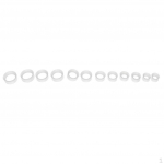 14 t&uuml;kki pehmest silikoonist k&otilde;rvam&otilde;&otilde;turid tunnelid, venitajad, laiendaja puhas