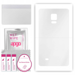 apgo Ultra Clear Protective Skin Sticker for the back compatible with Samsung Galaxy Note 4 N910, Wrap Film, Hydrogel Film, Flexible, Soft TPU with po