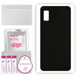 apgo Protective Skin Sticker for the back compatible with Sharp Aquos Wish3, Wrap Film, Foil, Vinyl - Pattern Matrix