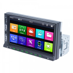 7-tolline MP5 Mirror Link Auto Raadio Multimeediumipleier Carplay Funktsioon Autode meelelahutuss&uuml;steem Universaalne autode maasturitele 7027DP with control