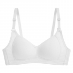 &Otilde;mblusteta Push Up rinnahoidja t&uuml;drukutele Juhtmeta mugavad rinnahoidjad Puuvillane Bralette &otilde;pilaste aluspesu &uuml;hev&auml;rviline rinnahoidja 32 kuni 38 32A valge