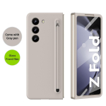 Kriimustusvastane S Pen kaitse&uuml;mbris Samsung Galaxy Z Fold 5 Fold4 Fold5 Fold 4 5G jaoks Kokkupandav Kaitse Telefonitarvikud &Uuml;mbrised for Samsung Z Fold 5 gray