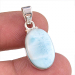 Natural Republic Larimar v&auml;&auml;riskivi 925 prooviga h&otilde;be ripats 1.25'' L0D40