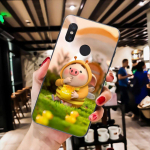3D Little Pig telefoni&uuml;mbris Xiaomi Mi 11 10 A2 A2lite A1 9 9SE 8Lite 8explorer F1 Poco M3 X3 Pro Fundas Cove jaoks xiaomi11xpro