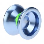 T5 Professional Magic Yoyo koos Smooth Sillicon taaskasutuss&uuml;steemi ja reguleeritava vahes&uuml;steemiga alumiiniumsulamist metallist Yoyo 8 kuul-KK laager koos n&ouml;&ouml;riga j&auml;rve sinine v&auml;rv