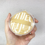 &Otilde;hkpadi kosmeetiline puhviskomplekt koos s&auml;ilituskarbiga Meik puuvillakommi k&auml;sn Pehme nahast klamber M&auml;rgkuivkasutust&ouml;&ouml;riistad Maquiagem CHINA