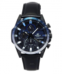 Casio Edifice Nighttime Drive seeria analoogkronograafi musta sihverplaadiga p&auml;ikeseenergia EQS-940NL-1A 100M meeste k&auml;ekell must