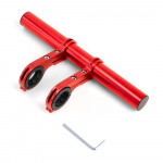 Elektrit&otilde;ukeratta pakiraamid Lenkstangi pikendaja Alumiiniumsulamist pikenduskinnitus Hoidik Xiaomi M365 Mi3 Pro2/4 T&otilde;ukeratta tarvikud punane