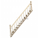 1/12 Skaala Nukumaja Treppide Mudel 28*6.7*1.8cm,Right