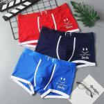 3 tk/partii Meeste bokserid Seksikas aluspesu V&auml;rviline Modaalne Meeste L&uuml;hikese Printiga Paindlikud l&uuml;hikesed p&uuml;ksid Bokser XXL