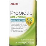 GNC Probiotic Solutions T&auml;iskasvanutele 50+ 55 miljardit CFU Vegetaarsed kapslid, 30 tabletti, 1 tk, Korea tervisetoit