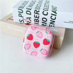 9,5 * 13,3 cm k&otilde;rvaklappide karp T&otilde;mblukuga andmekaabel laadimisliin kaabel hoiukarbikott naiste t&uuml;drukute huulepulgad Kaardid m&uuml;ntide hoiustamiskarp 7.5*7.5CM