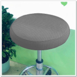 1 Baaritooli kate &Uuml;mmargune baaritooli kate elastse veekindla baaritooli istme kattega Pestav taburetooli padjakate Feature veniv kangas, l&auml;bim&otilde;&otilde;t D30-34 cm D30-34cm