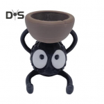 Multifilm Brikett Elf Ghost K&uuml;&uuml;nlaalus 3D Prinditud Teek&uuml;&uuml;nal K&uuml;&uuml;nlaalus K&uuml;&uuml;nlajalg Keskosa T&ouml;&ouml;laua kaunistus Ornament must