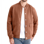 Meeste talvine pesapallijope Meeste seemisnahast vabaaja trendi taskumantlid XXL roheline