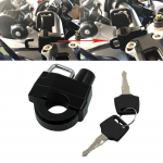 Universaalne mootorratta kiiver Juhtraud, lukk Mootorratta 25 mm tabalukk vargusvastane must