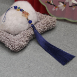 J&auml;&auml;niidi ventilaatori rippuv tutt Antiikne Hanfu kaunistus Tutt Cheongsami pressitud plekist etnilises stiilis kodukaunistus