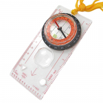 (Nikita) Suurenduskompass Joonlaud Scale Scout Matkamine Telkimine Paadis&otilde;it Orienteerumiskaart One Size