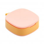 Kaasaskantav 4 v&otilde;rguga tableti- ja ravimimahutite jaotur, tableti&uuml;mbrise korraldaja valge