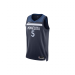 Nike Dri-FIT NBA Swingman S&auml;rk Triibuline T&auml;ht Number V-kaelusega Varrukateta Korvpallis&auml;rk Edwardsi S&auml;rk Meeste s&auml;rk Sinine DN2013-427 M